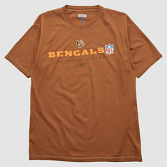 Cincinnati Bengals Reebok 2000s T-shirt - Brown Vintage discount