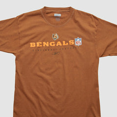 Cincinnati Bengals Reebok 2000s T-shirt - Brown Vintage discount