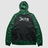 New York Jets Reebok 2010s Hooded Pullover Sweatshirt - Black Vintage discount