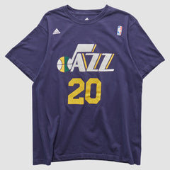 Utah Jazz 2010s T-shirt - Purple Vintage for sale