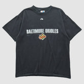 Baltimore Orioles Majestic 2007 T-shirt Black Vintage