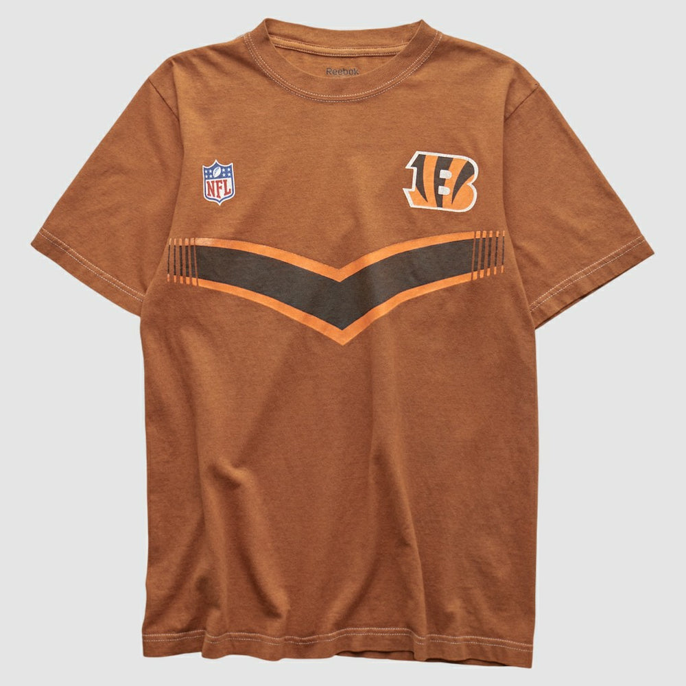 Cincinnati Bengals Reebok 2000s T-shirt - Brown Vintage cheap