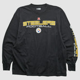 Pittsburgh Steelers NFL 2010s Long Sleeve T-shirt - Black Vintage outlet