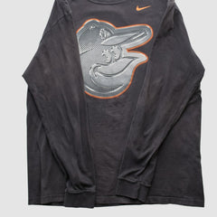 Baltimore Orioles 2010s Long Sleeve T-shirt Black Vintage