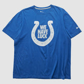Indianapolis Colts 2010s T-shirt - Blue Vintage discount