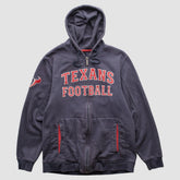 Houston Texans Reebok 2010s Hooded Full Zip Sweatshirt - Navy Vintage cheap