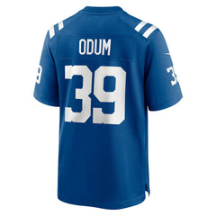 George Odum Indianapolis Colts Team Game Jersey - Royal online