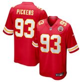 Zacch Pickens Kansas City Chiefs Team Game Jersey - Red sale