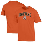 Cleveland Browns Champion Arch Over Logo T-Shirt - Orange cheap