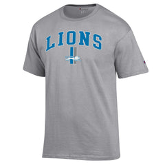 Detroit Lions Champion Arch Over Logo T-Shirt - Gray outlet