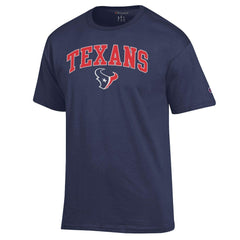 Houston Texans Champion Arch Over Logo T-Shirt - Navy on sale