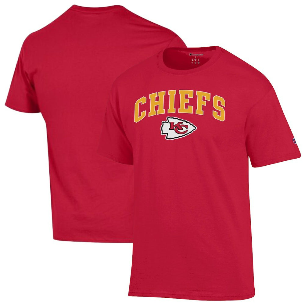 Kansas City Chiefs Champion Arch Over Logo T-Shirt - Red for sale