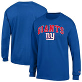 New York Giants Champion Arch Over Logo Long Sleeve T-Shirt - Royal on sale