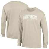 Carolina Panthers Champion White Ink Jersey Long Sleeve T-Shirt - Oatmeal online