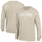 Atlanta Falcons Champion White Ink Jersey Long Sleeve T-Shirt - Oatmeal for sale