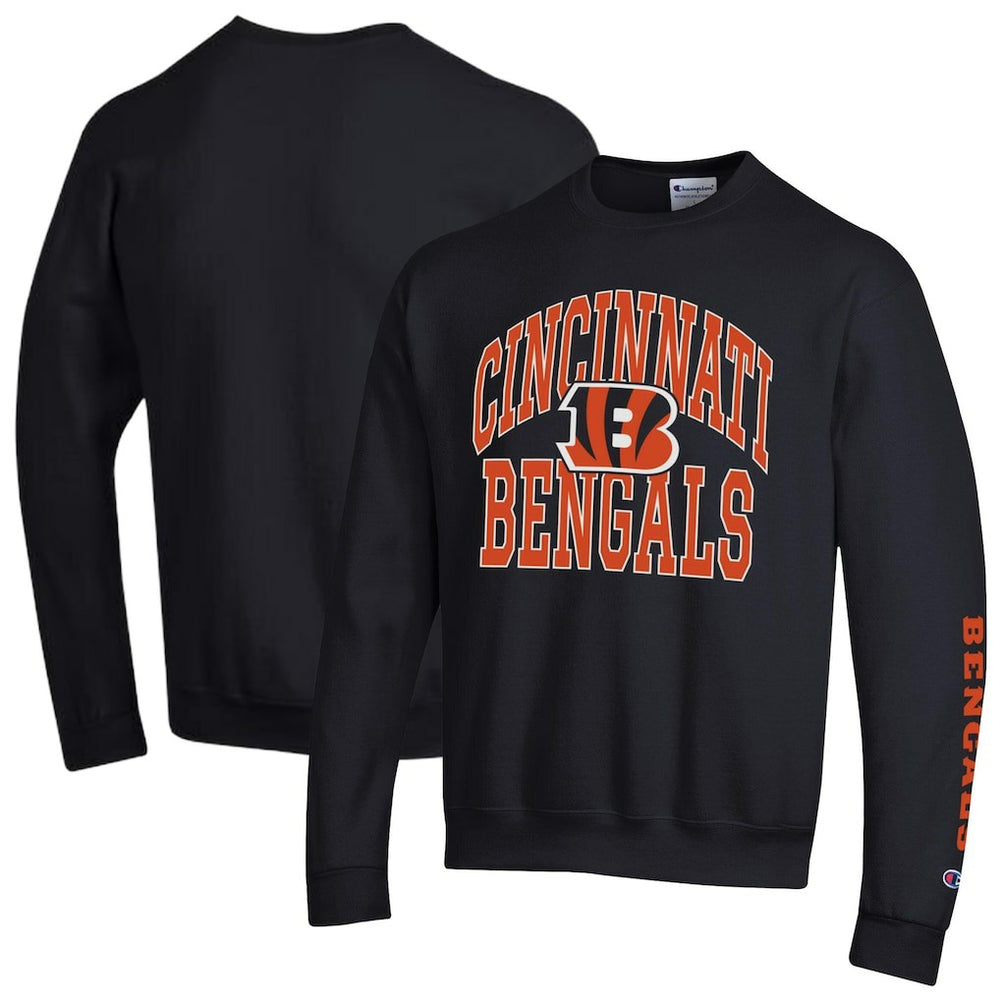 Cincinnati Bengals Champion Powerblend Fleece Sweatshirt - Black sale