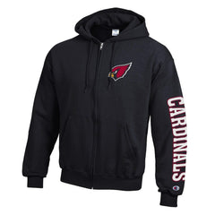 Arizona Cardinals Champion Powerblend Fleece Full-Zip Hoodie - Black online