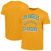 Los Angeles Chargers Champion Ultimate Tri-Blend T-Shirt - Heather Gold cheap