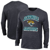 Jacksonville Jaguars Champion Ultimate Tri-Blend Long Sleeve T-Shirt - Heather Black for sale