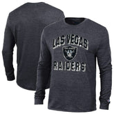 Las Vegas Raiders Champion Ultimate Tri-Blend Long Sleeve T-Shirt - Black cheap