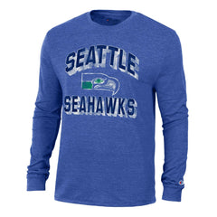 Seattle Seahawks Champion Ultimate Tri-Blend Long Sleeve T-Shirt - Heather Royal outlet