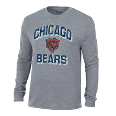 Chicago Bears Champion Ultimate Tri-Blend Long Sleeve T-Shirt - Charcoal sale