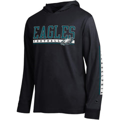 Philadelphia Eagles Champion All Star Hoodie T-Shirt - Black cheap