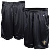 New Orleans Saints Champion Classic Mesh Shorts - Black discount