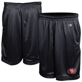 San Francisco 49ers Champion Classic Mesh Shorts - Black discount
