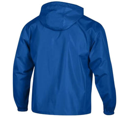 New York Giants Champion Packable Windbreaker Half-Zip Jacket - Royal on sale