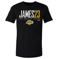 LeBron James Los Angeles Lakers 500 Level Elite T-Shirt - Black on sale