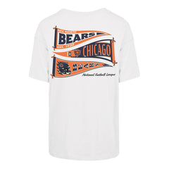 Chicago Bears '47 Women's Bow & Banner Sadie T-Shirt - White online
