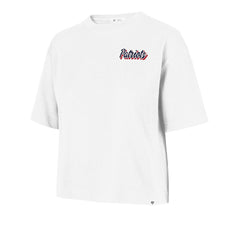 New England Patriots '47 Women's Collage Script Reed City T-Shirt - White online