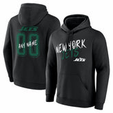 New York Jets Hustle Personalized Name & Number Hoodie - Black online