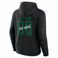 New York Jets Hustle Personalized Name & Number Hoodie - Black online