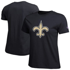 New Orleans Saints Champion Women's Logo T-Shirt - Black discount