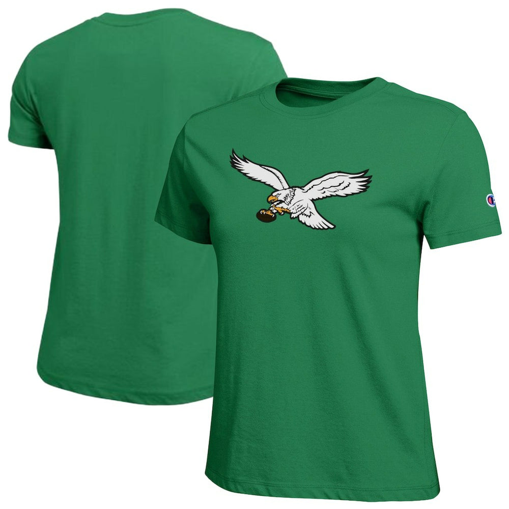 Philadelphia Eagles Champion Women's Logo T-Shirt - Kelly Green online