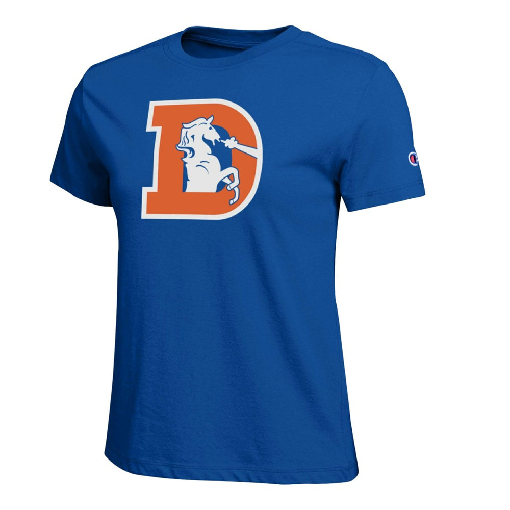 Denver Broncos Champion Women's Logo T-Shirt - Royal online