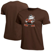 Cleveland Browns Champion Women's Logo T-Shirt - Brown discount