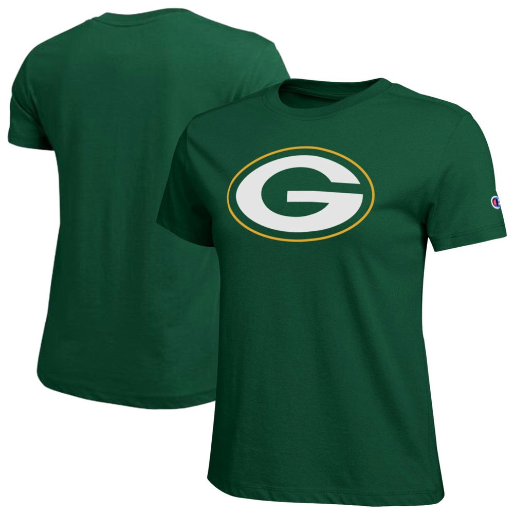 Green Bay Packers Champion Women's Logo T-Shirt - Green online