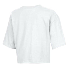 Minnesota Vikings Champion Women's Boyfriend Cropped T-Shirt - White discount