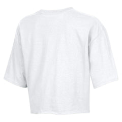 Seattle Seahawks Champion Women's Boyfriend Cropped T-Shirt - White sale
