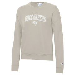 Tampa Bay Buccaneers Champion Women's Powerblend Cocoa Butter Fleece Sweatshirt - Light Brown cheap