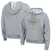 Green Bay Packers Champion Women's Triumph Tri-Blend Hoodie - Gray on sale