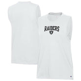 Las Vegas Raiders Champion Women's Muscle Tank Top - White online