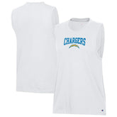 Los Angeles Chargers Champion Women's Muscle Tank Top - White online
