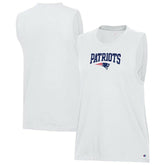 New England Patriots Champion Women's Muscle Tank Top - White on sale
