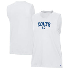 Indianapolis Colts Champion Women's Muscle Tank Top - White cheap