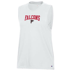 Atlanta Falcons Champion Women's Muscle Tank Top - White on sale