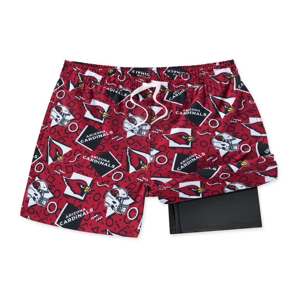 Arizona Cardinals Chubbies Game Day Fit Classic Lined Swim Trunks - Cardinal for sale